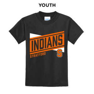 Stratford Elementary Youth Short Sleeve Tee-Black