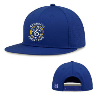 Bobcat Band The Game Perforated GameChanger Snapback Cap-Royal