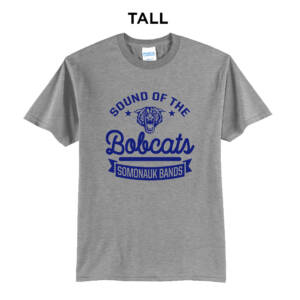 Bobcat Band Tall Short Sleeve T Shirt – Athletic Heather