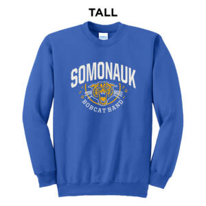 Bobcat Band  TALL Ultimate Crewneck Sweatshirts – Royal