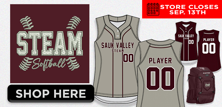 Read more about the article STEAM SOFTBALL 2026-2027 12U UNIFORMS
