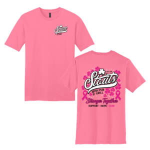 Stouts District Very Important Tee – Awareness Pink