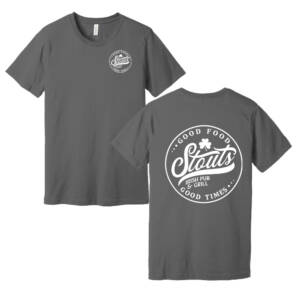 Stouts BELLA+CANVAS Unisex Jersey Short Sleeve Tee – Asphalt