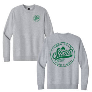 Stouts District V.I.T. Fleece Crew – Light Heather Grey