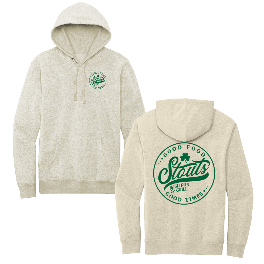 Stouts District V.I.T. Fleece Hoodie - Oatmeal Heather