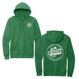 Stouts District V.I.T. Fleece Hoodie – Heathered Kelly Green