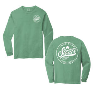 Stouts Comfort Colors Heavyweight Ring Spun Long Sleeve Tee – Light Green
