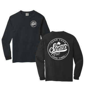 Stouts Comfort Colors Heavyweight Ring Spun Long Sleeve Tee – Black