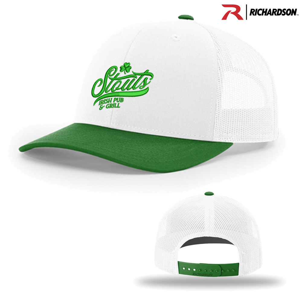 Stouts Richardson 112 Trucker Cap - Combo Kelly/White