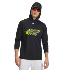 Steam Softball Under Armour Mens Team Vanish Performance Hoodie – Black