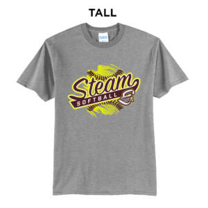 Steam Softball Tall Short Sleeve T Shirts – AthleticHeather