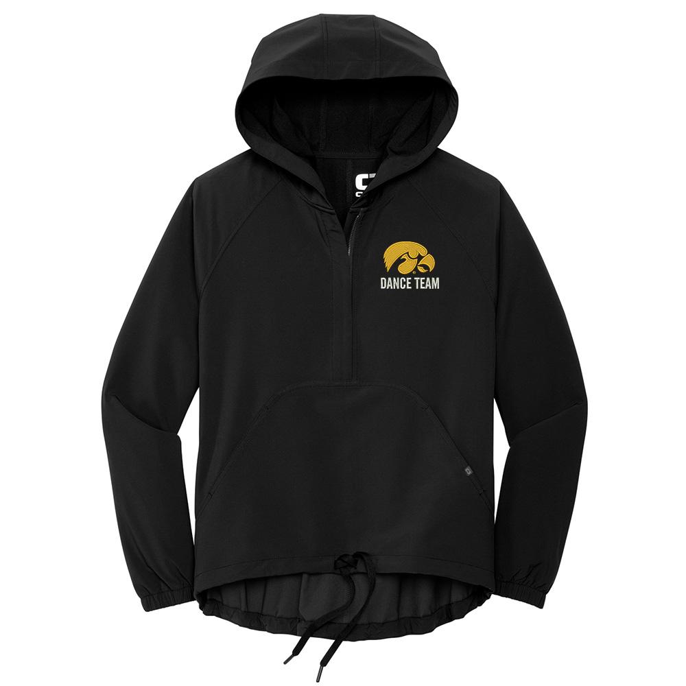 Iowa Spirit OGIO Ladies Connection Anorak - Blacktop
