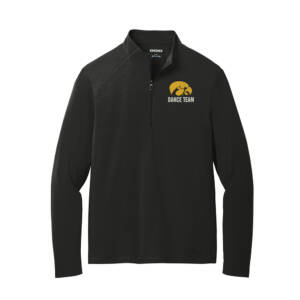 Iowa Spirit OGIO Men Motion 1/4 Zip – Blacktop