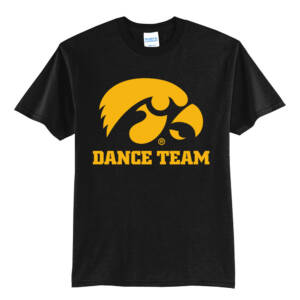 Iowa Spirit Unisex Short Sleeve T Shirt – JetBlack