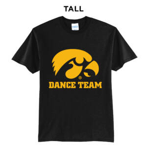 Iowa Spirit Tall Core Blend short Sleeve T Shirts – JetBlack