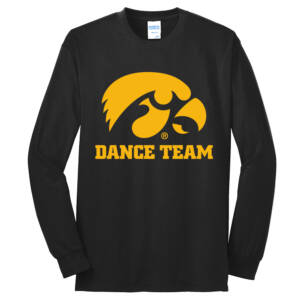 Iowa Spirit Unisex Long Sleeve Core Blend T Shirt – JetBlack