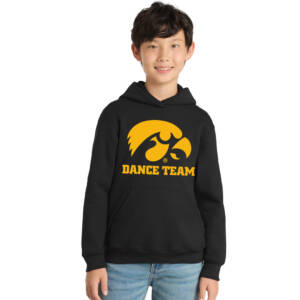 Iowa Spirit Youth Hooded Sweatshirt – JetBlack