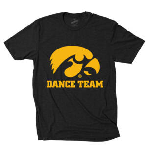 Iowa Spirit Unisex Premium Short Sleeve Tee – Black