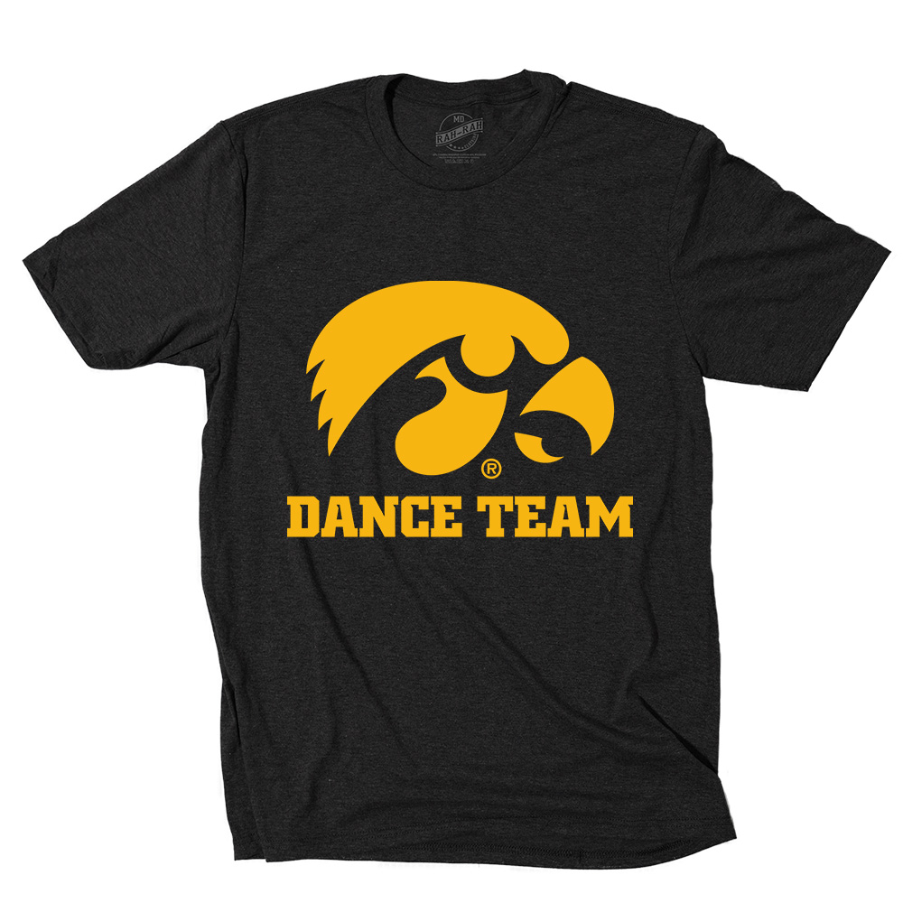 Iowa Spirit Unisex Premium Short Sleeve Tee - Black