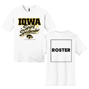 Iowa Spirit Unisex Premium Short Sleeve Tee – White