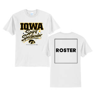Iowa Spirit Unisex Short Sleeve T Shirt – White