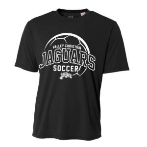 Jaguars Adult Cooling Performance Tshirt -Black