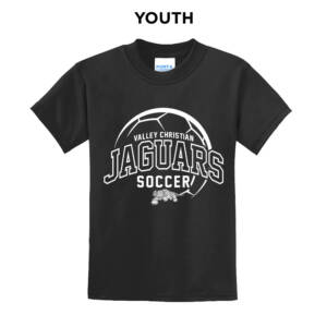 Jaguars Youth Short Sleeve Tee-Black