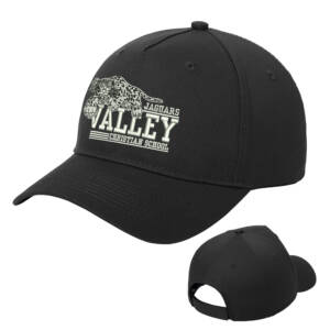 Jaguars Port Authority Five-Panel Twill Cap-Black