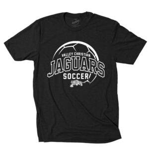 Jaguars Unisex Triblend Short Sleeve Tee-Black