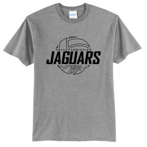 Jaguars Unisex Short Sleeve Tee-Athletic heather