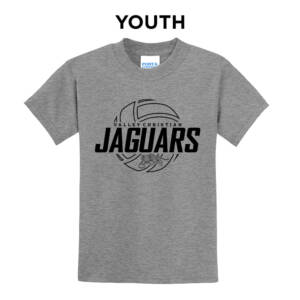 Jaguars Youth Short Sleeve Tee-Athletic Heather