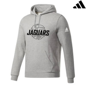Jaguars Adidas Fleece Hooded Sweatshirt- MedGrey Heather