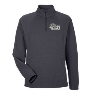 Jaguars North End Men’s Rhythm Waffle Quarter-Zip Pullover-Carbon