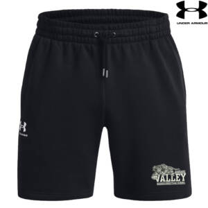 Jaguars Under Armour UA ICON 7.5″ Fleece Shorts-Black