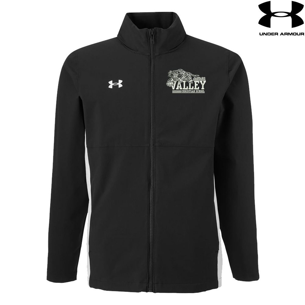 Jaguars Under Armour UA Rival Stretch Woven Men's Full Zip-Black