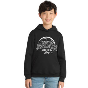 Jaguars Youth Fleece Hooded Sweatshirt-Black