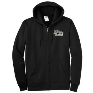 Jaguars Tall Ultimate Full Zip Hoodie-Black