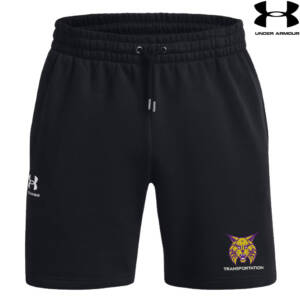 WCCSD Transporation Under Armour UA ICON 7.5″ Fleece Shorts -Black