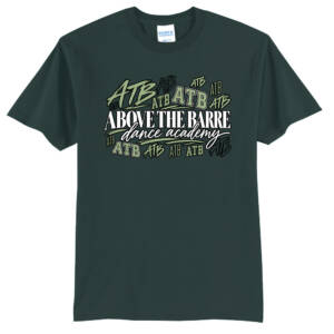 ATB Unisex Short Sleeve T Shirt – Dark Green