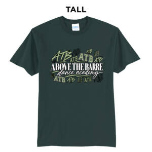 ATB  Tall Core Blend short Sleeve T Shirts -Dark Green