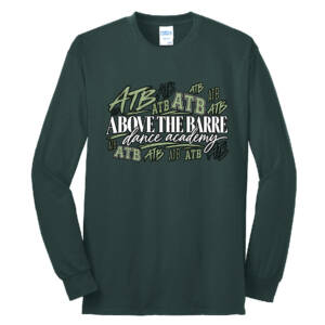 ATB Unisex Long Sleeve Core Blend T Shirt – Dark Green