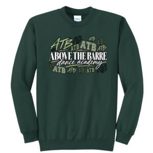 ATB Unisex Core Fleece Crewneck Sweatshirt -Dark Green