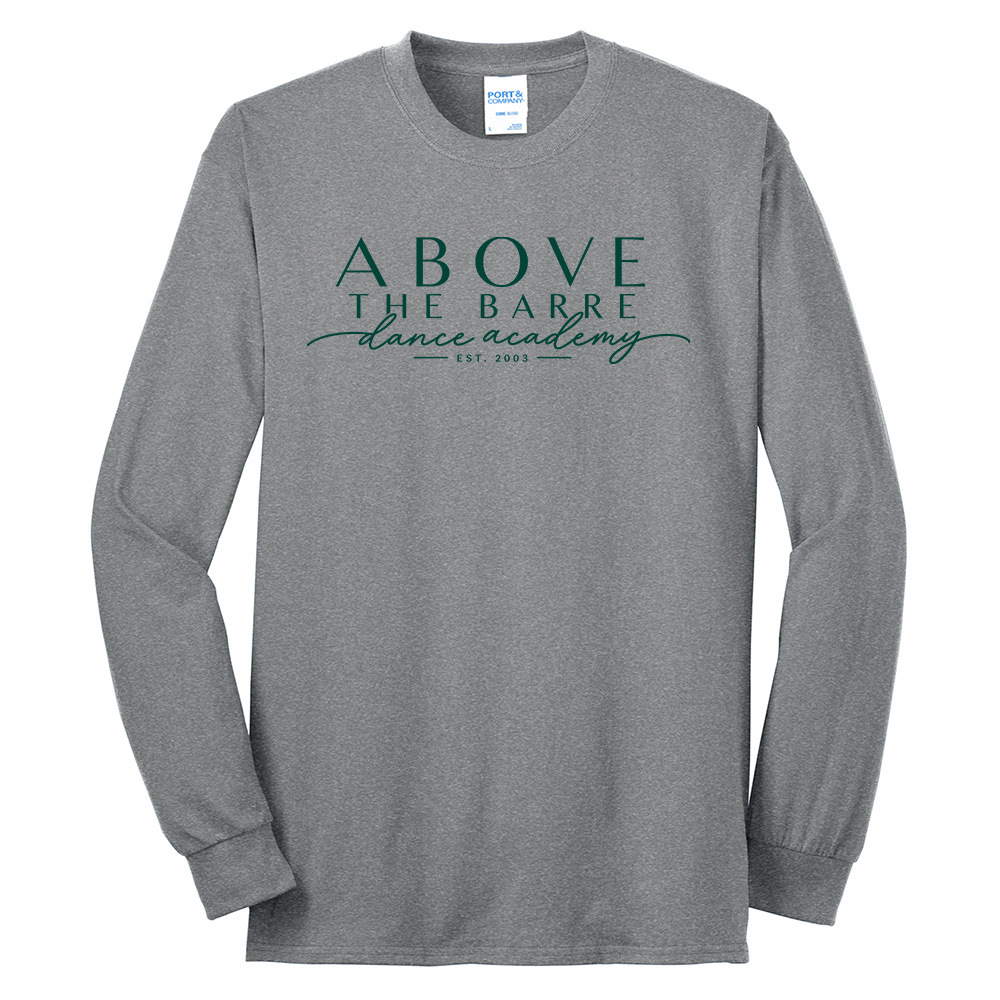 ATB Unisex Cotton Long Sleeve Tee-Athletic Heather