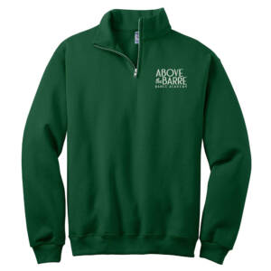 ATB JERZEES Nublend Unisex Cadet Collar Sweatshirt -Forest