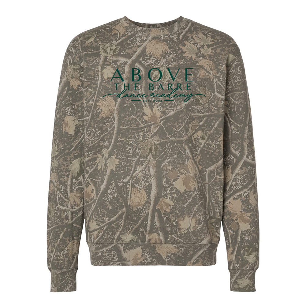 ATB Independent Trading Co Unisex Heavyweight Crewneck Sweatshirt - DeadwoodTreeCamo