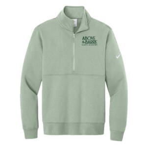 ATB Nike Club Fleece Sleeve Swoosh 1/2-Zip Men-Jade