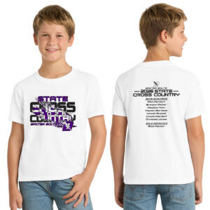 Baxter CC State Youth Short Sleeve Tee-White