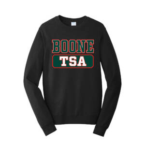 Boone TSA Unisex Fan Favorite Crew Sweatshirt – JetBlack