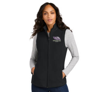 Burlington Music Port Authority Women’s C-FREE Fleece Vest-Black