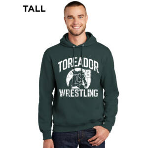Boone Girls Wrestling TALL Classic Pullover Hooded Sweatshirt – Dark Green